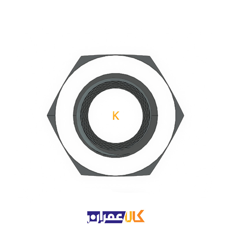 مهره شش گوش سایز 76 میلی متر