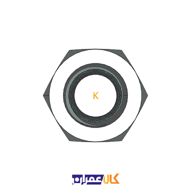 مهره شش گوش سایز 33 میلی متر