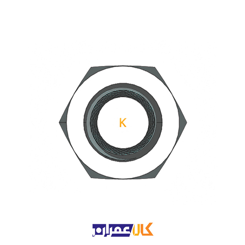 مهره شش گوش سایز 30 میلی متر