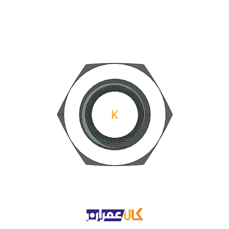 مهره شش گوش سایز 27 میلی متر