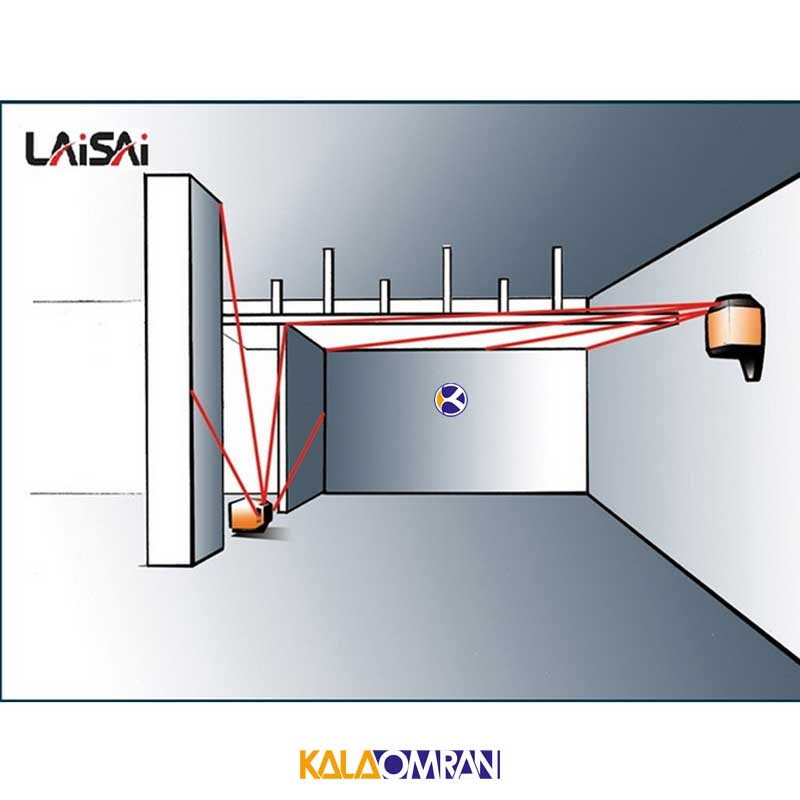 تراز لیزری چرخشی مدل LS-504 لای سای