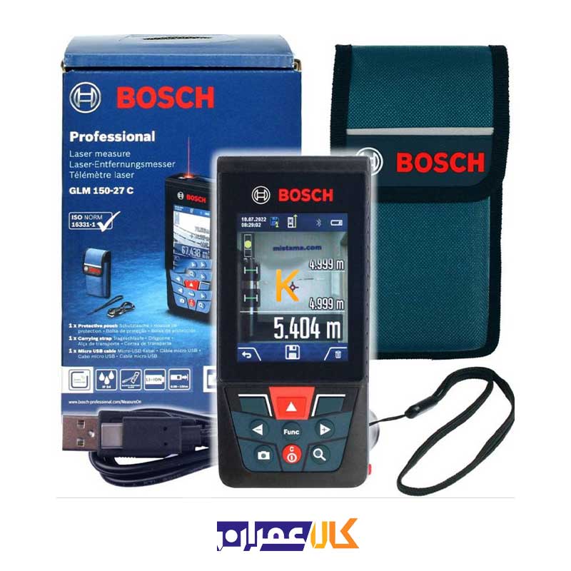 متر لیزری مدل GLM 150-27 C بوش