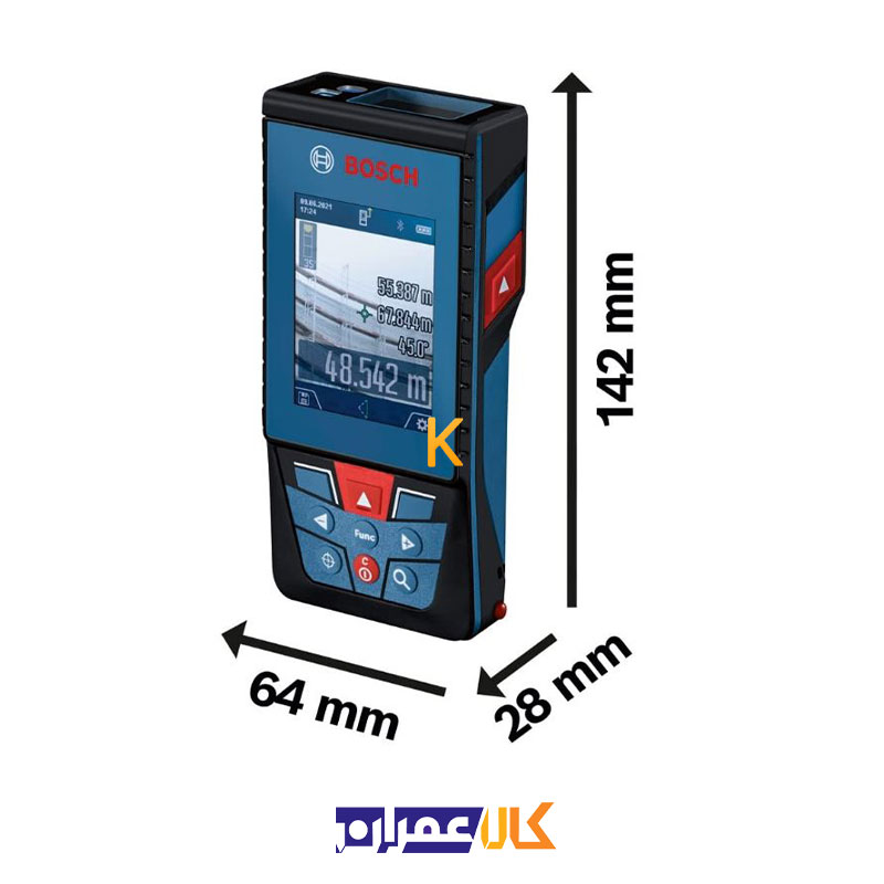متر لیزری مدل GLM 100-25 C بوش