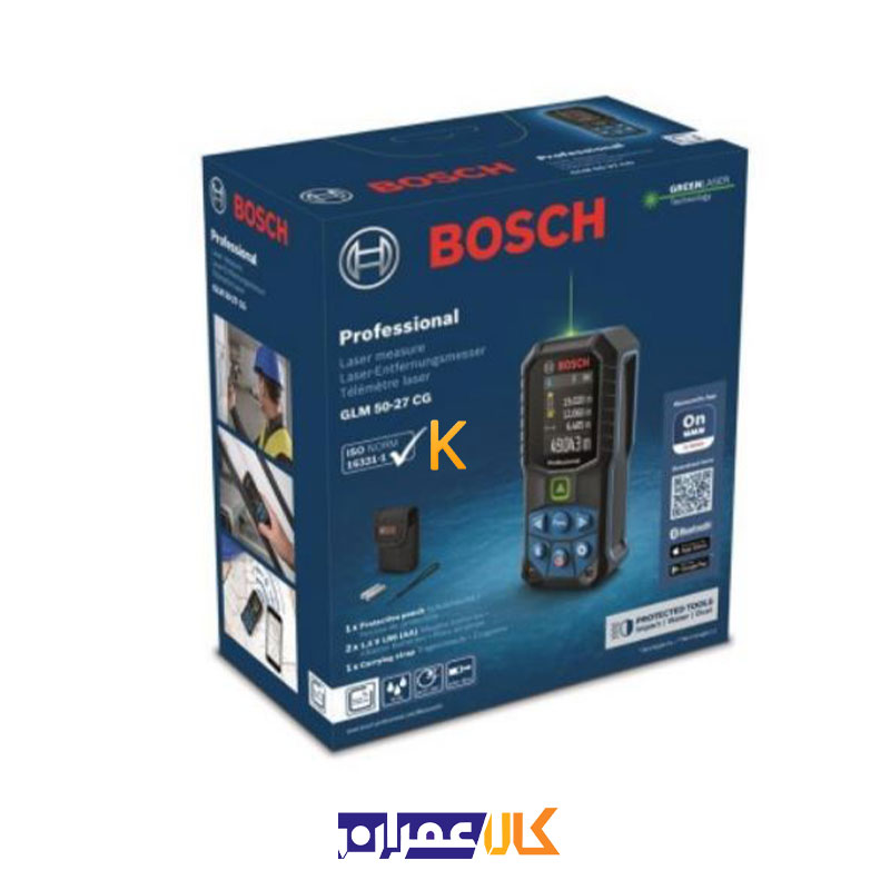متر لیزری مدل GLM 50-27 CG بوش