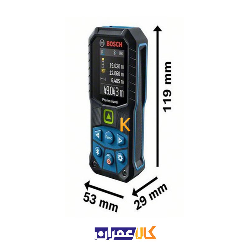 متر لیزری مدل GLM 50-27 CG بوش