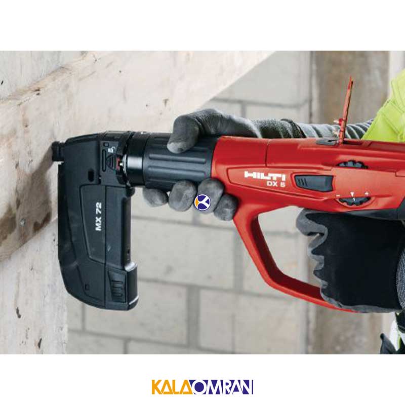 میخ X-P 34  و چاشنی قرمز HILTI