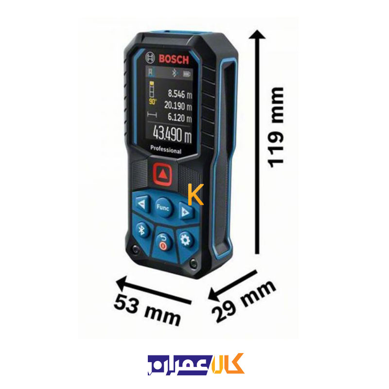 متر لیزری مدل GLM 50-27 C بوش
