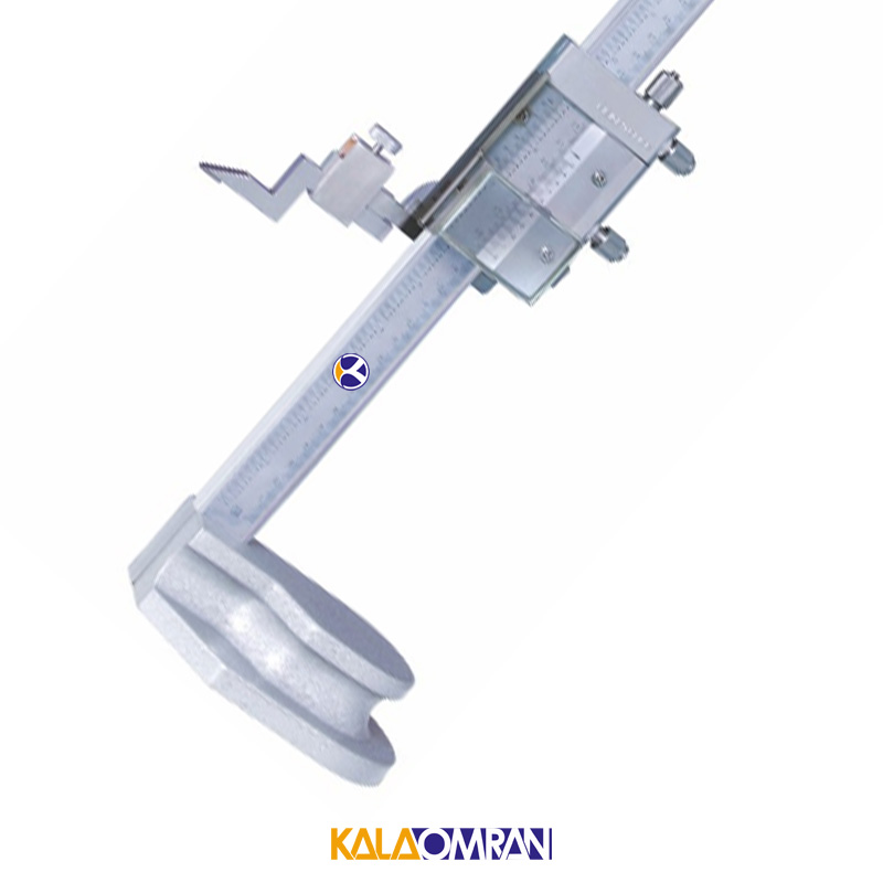 کولیس پایه دار ساده مدل 1250 اینسایز