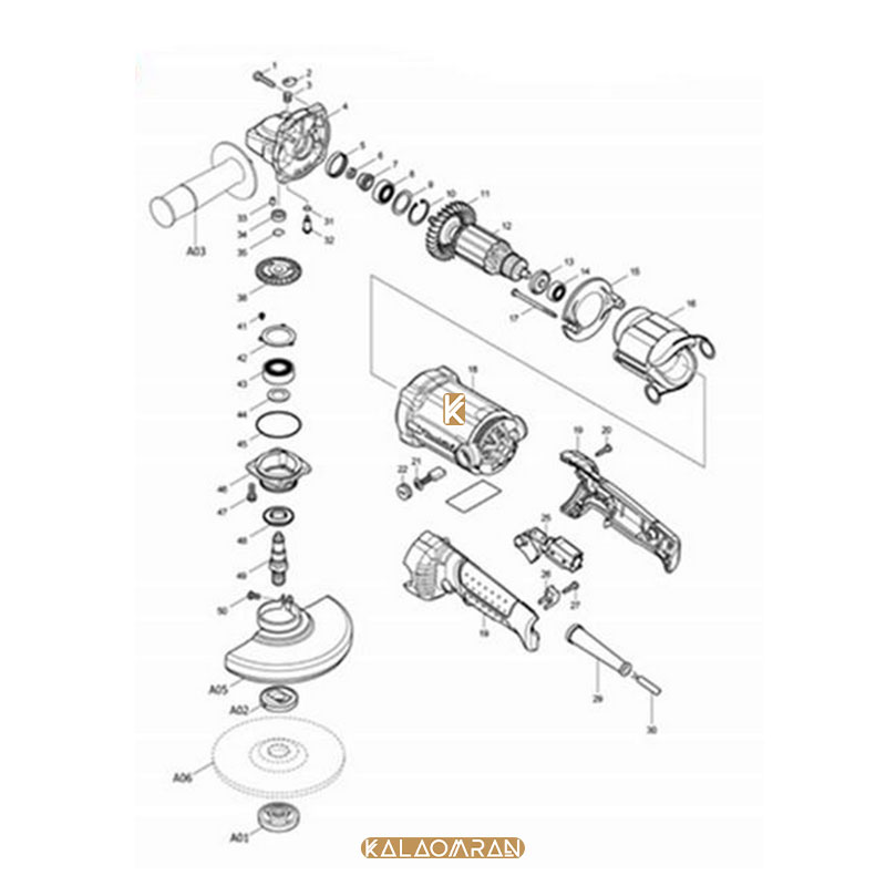فرز مدل GA6010 ماکیتا