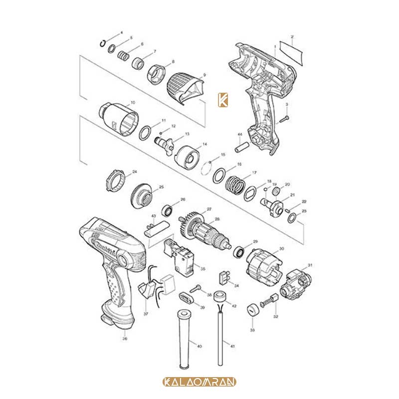 پیچ گوشتی برقی مدل TD 0101 ماکیتا