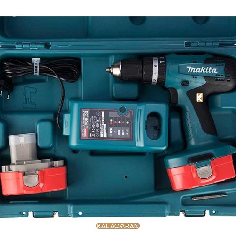 دریل پیچ گوشتی چکشی شارژی مدل 8391DWPE ماکیتا