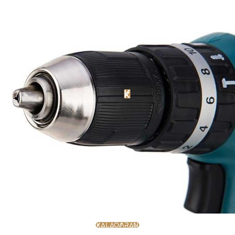 دریل پیچ گوشتی چکشی شارژی مدل 8391DWPE ماکیتا