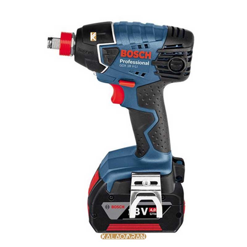 آچار بکس شارژی مدل GDX 18 V-LI بوش