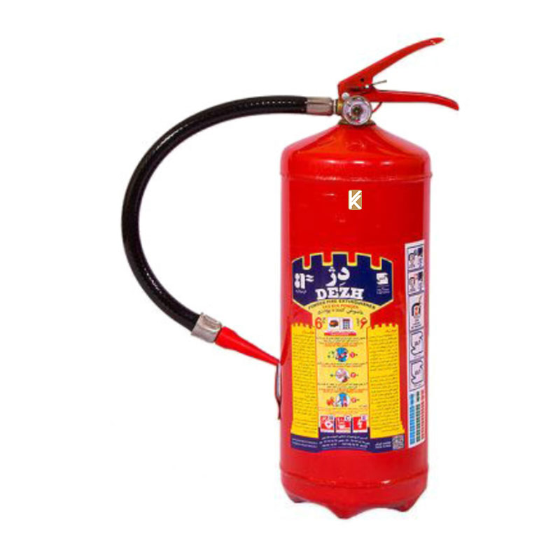 کپسول آتش نشانی (CO2) شش کیلوگرمی دژ