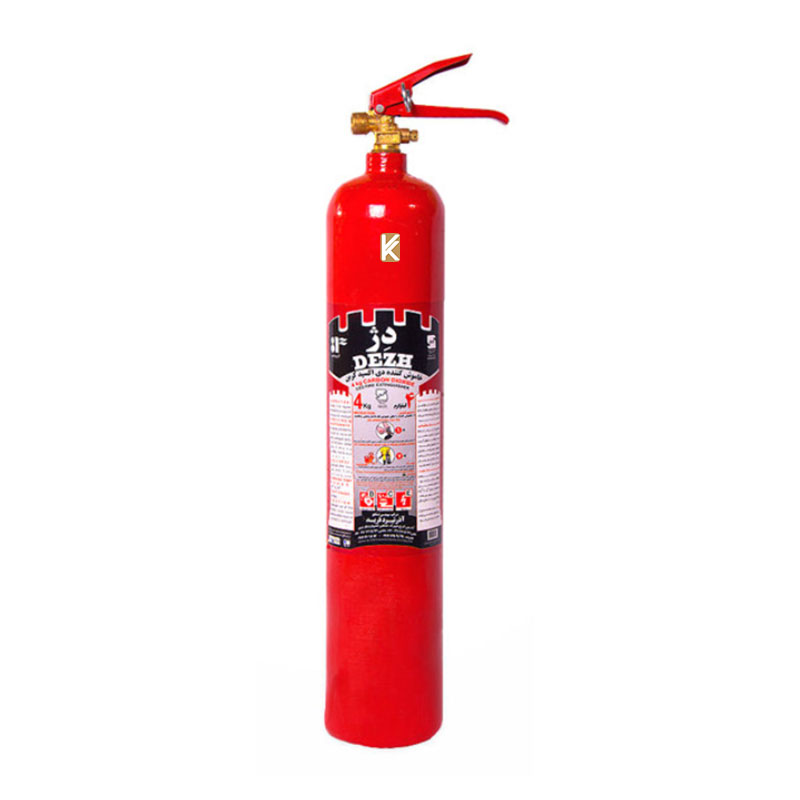 کپسول آتش نشانی (CO2) چهار کیلوگرمی دژ