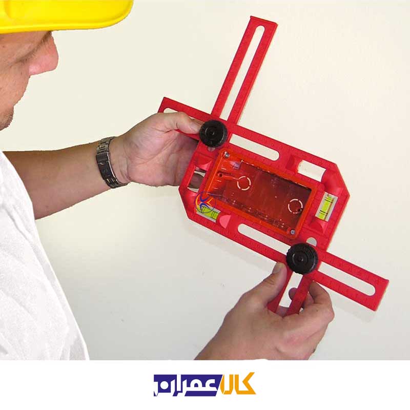 شابلون کلید پریز با تراز کد 318 کاپرو