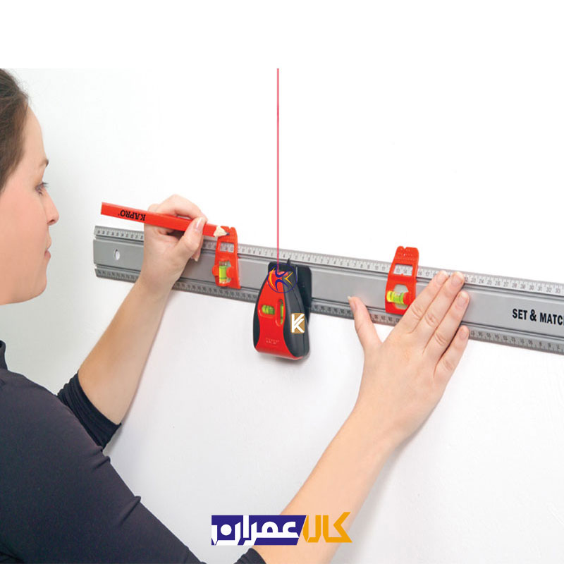 خط کش ترازدار لیزری مدل 814 کاپرو