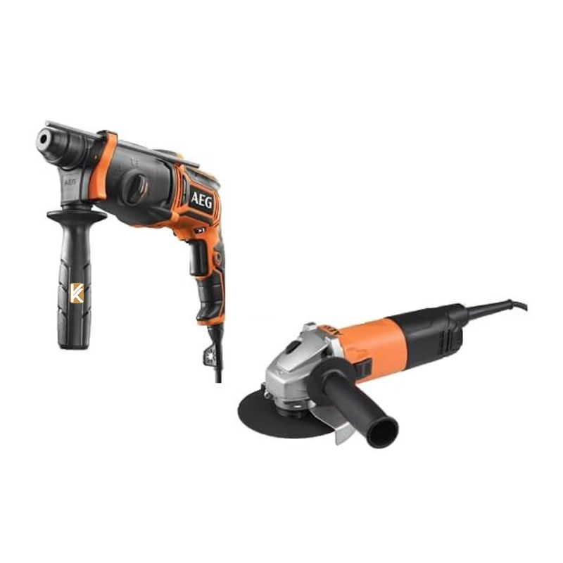 مجموعه بتن کن و مینی فرز آاگ مدل JP240C2XSET