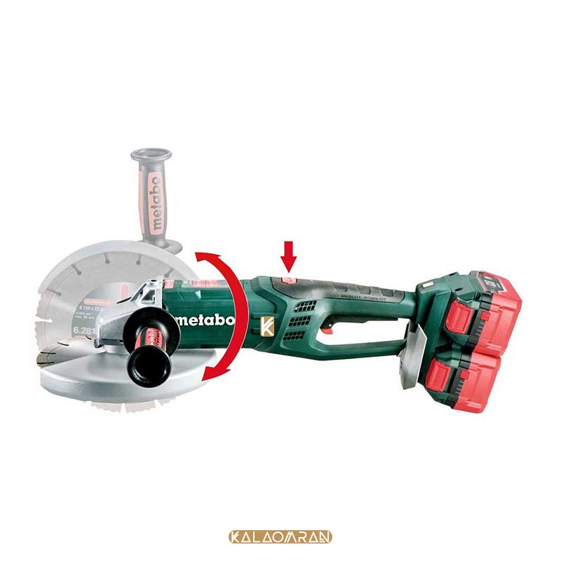 فرز سنگبری شارژی متابو مدل WPB 36-18 LTX BL 230 Quick