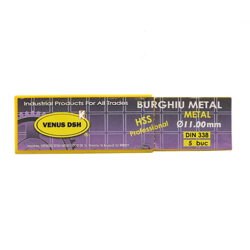 ست 5 عددی مته آهن 11 میلی متر VENUS DSH