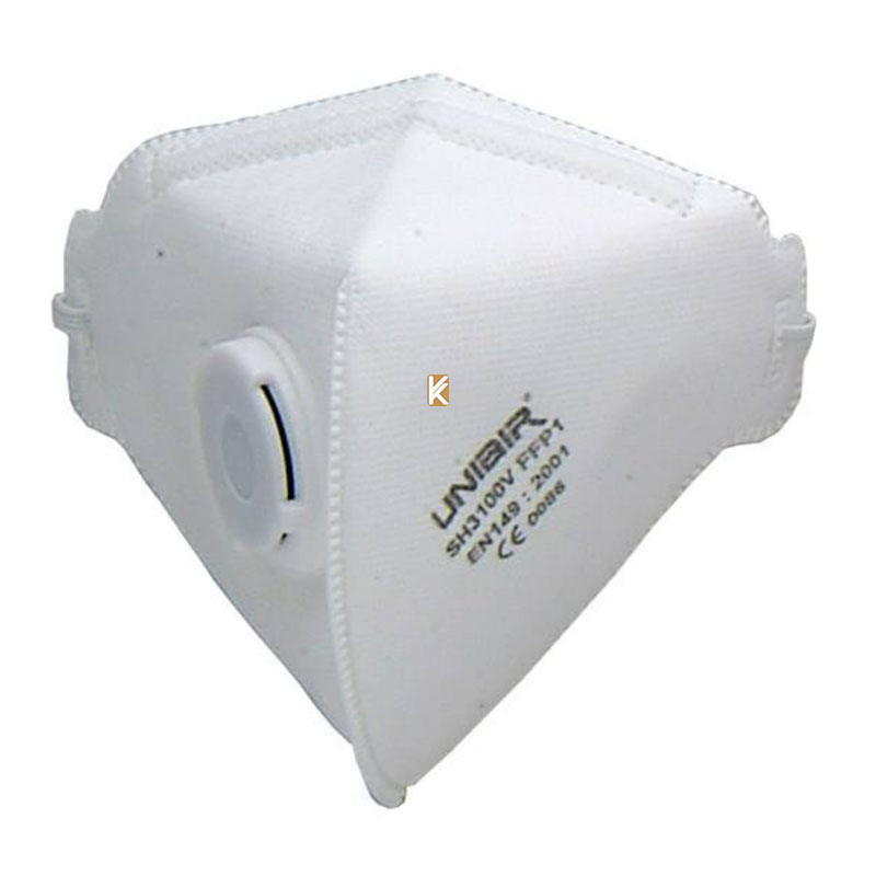 ماسک تنفسی والو دار پارکسون ABZ مدل FFP1NR کد SH3100V