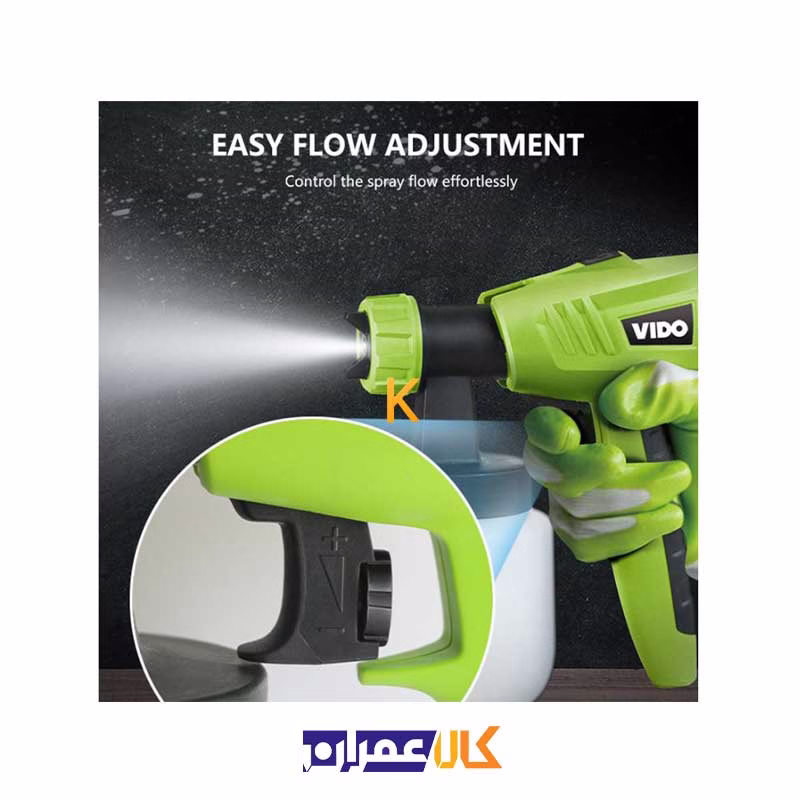 پیستوله برقی خرطومی 500 وات مدل WD011510500 ویدو