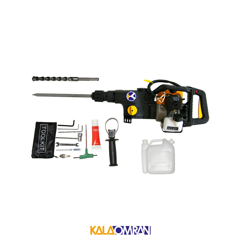 چکش تخریب بنزینی 5 شیار مدل JCB58 جی سی بی