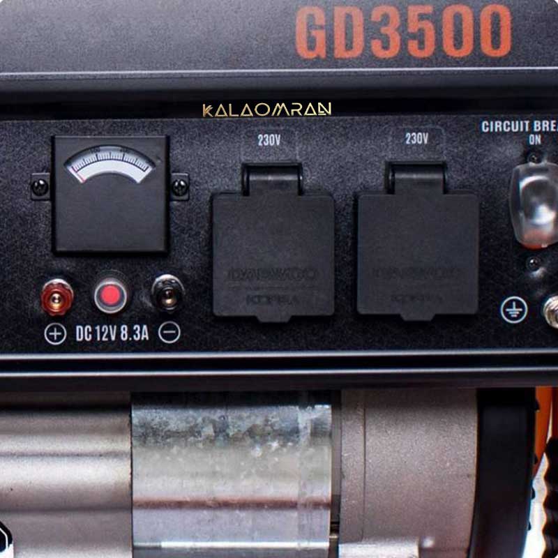 موتور برق 2.8 کیلو وات دوو مدل GD 3500E