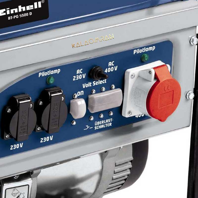 ژنراتور (موتور برق) 7000 وات آینهل مدل BT-PG5500/2D