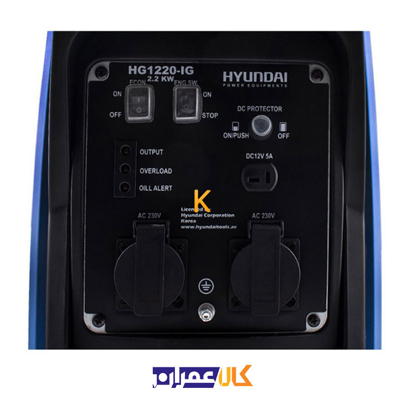 موتور برق مدل HG1220-IG هیوندای