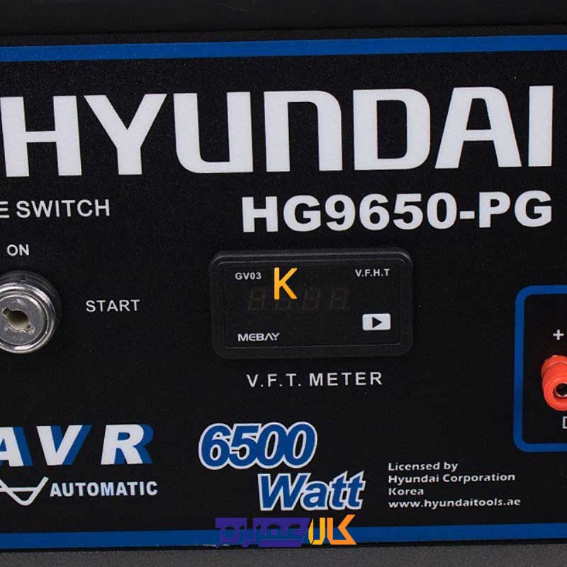 موتور برق مدل HG9650-PG هیوندای