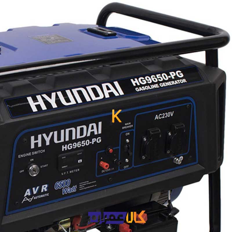موتور برق مدل HG9650-PG هیوندای