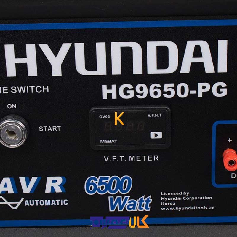 موتور برق مدل HG9650-PG هیوندای