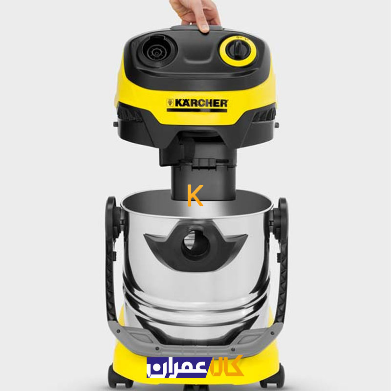 جارو برقی صنعتی آب و خاک مدل WD 5 P Premium کارچر