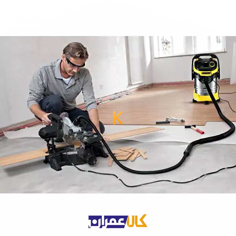 جارو برقی صنعتی آب و خاک مدل WD 5 P Premium کارچر