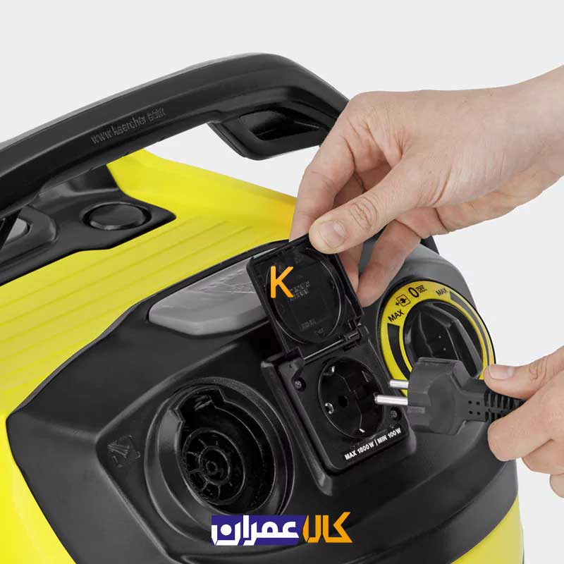 جارو برقی صنعتی آب و خاک مدل WD 5 P Premium کارچر