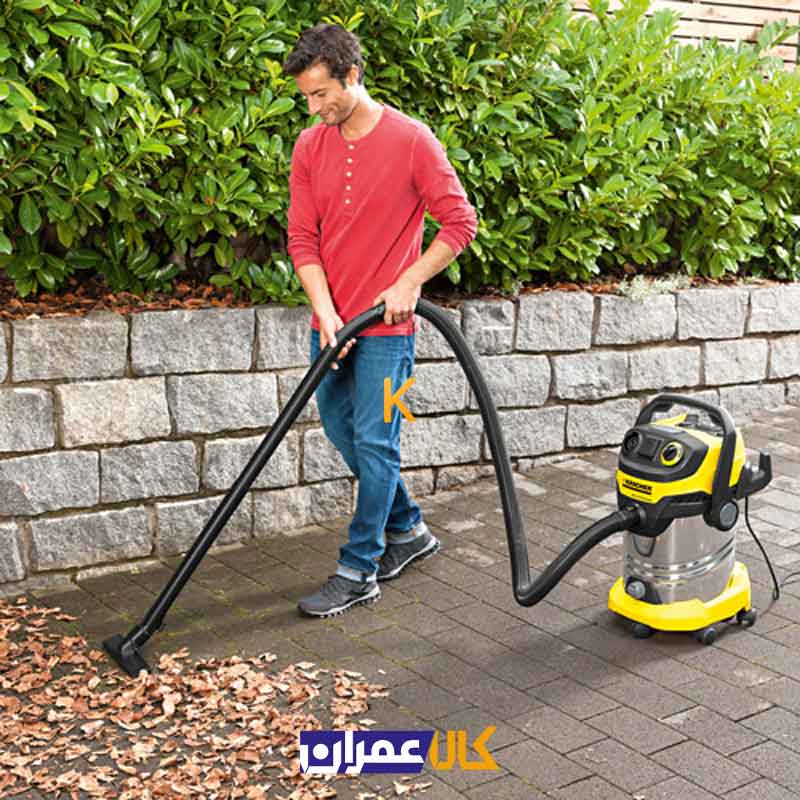جارو برقی صنعتی آب و خاک مدل WD 5 P Premium کارچر