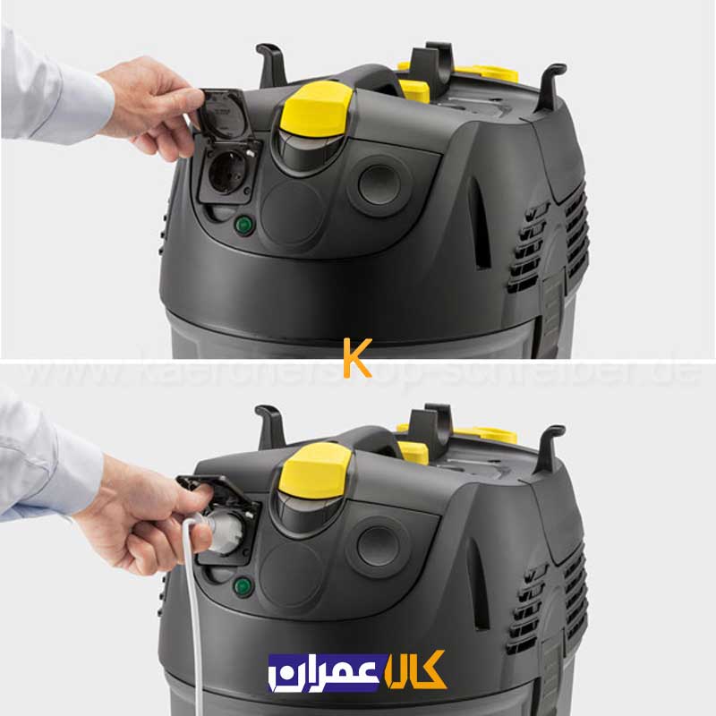 جارو برقی صنعتی آب و خاک مدل NT 35/1 AP کارچر