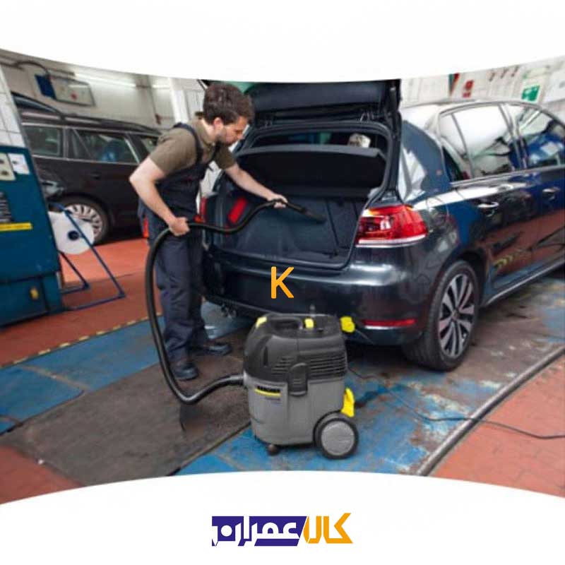 جارو برقی صنعتی آب و خاک مدل NT 35/1 AP کارچر