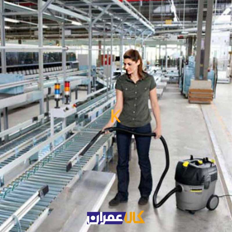 جارو برقی صنعتی آب و خاک مدل NT 35/1 AP کارچر