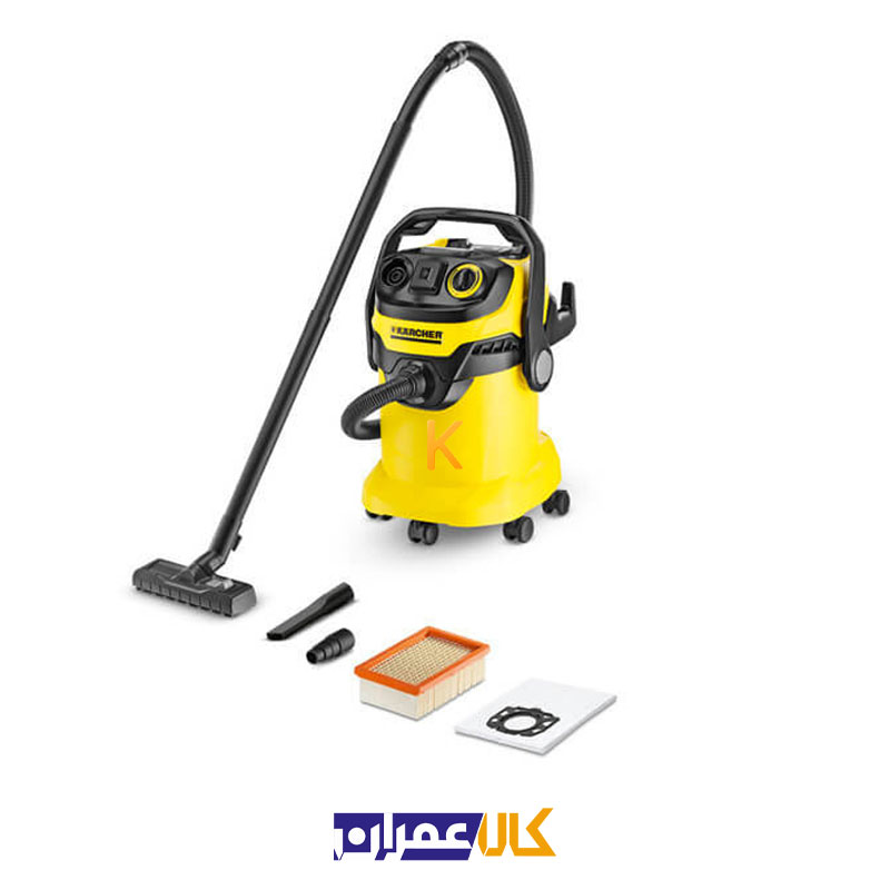 جارو برقی صنعتی آب و خاک مدل WD5 P کارچر