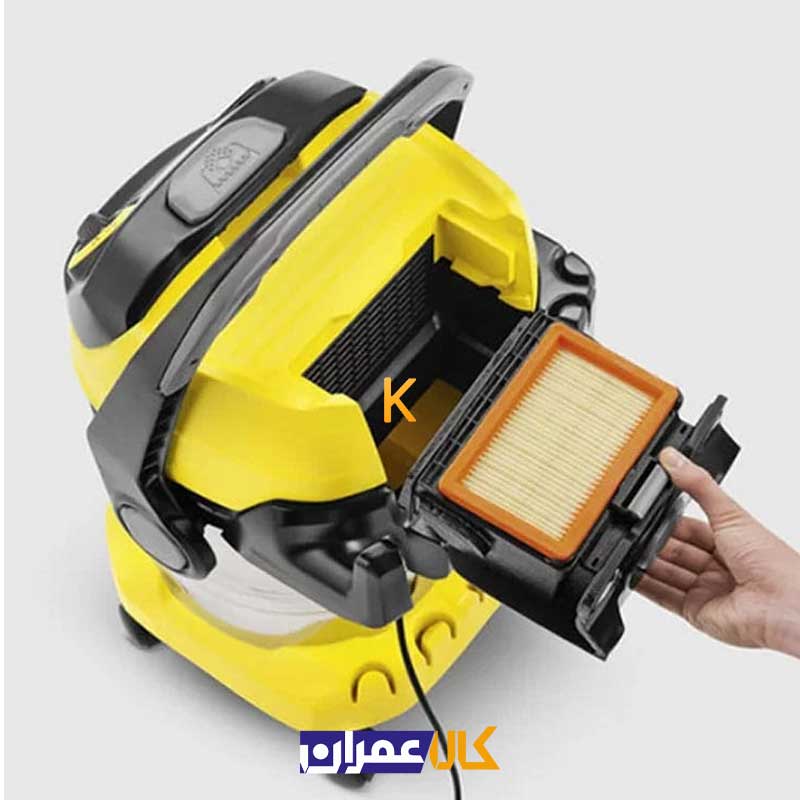 جارو برقی صنعتی آب و خاک مدل WD5 P کارچر
