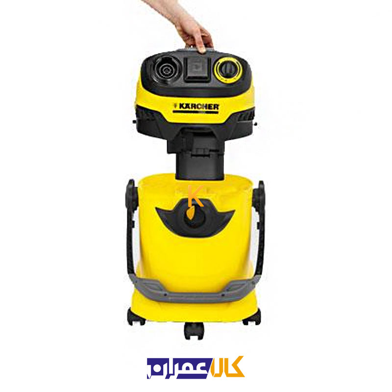 جارو برقی صنعتی آب و خاک مدل WD5 P کارچر