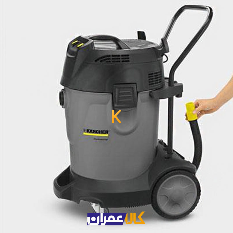 جارو برقی صنعتی آب و خاک مدل NT 70/2 کارچر