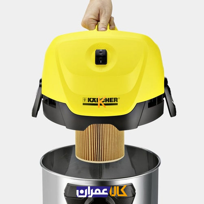جارو برقی صنعتی آب و خاک مدل MV-3P کارچر