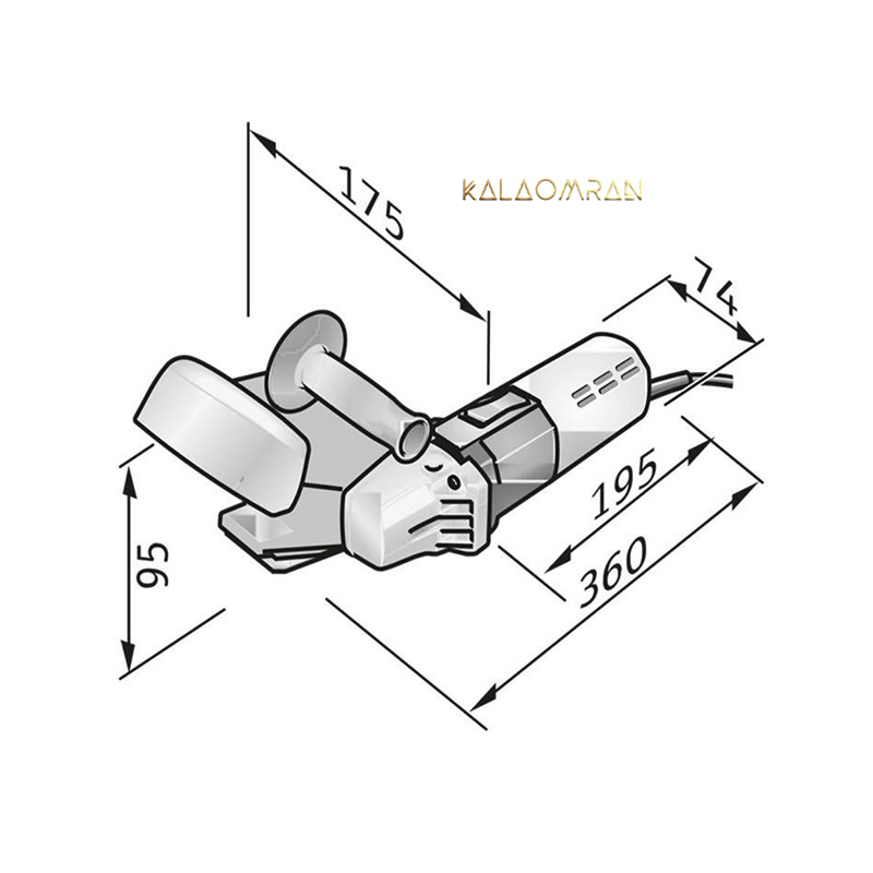 شیار زن و رنده فلکس مدل F1109