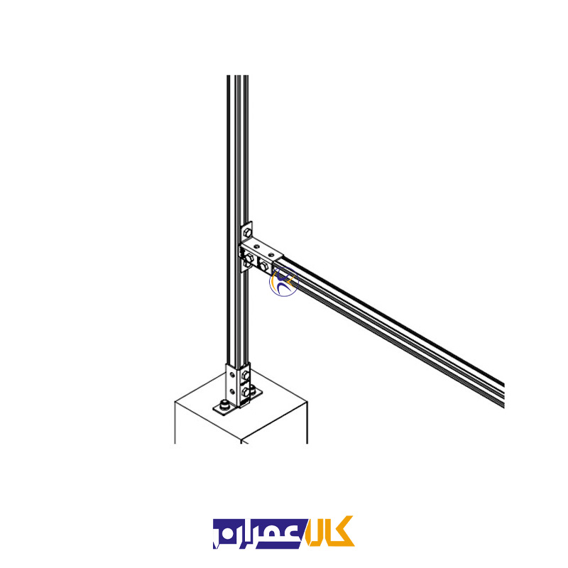 اتصال 90 درجه پروفیل CL-BA-30