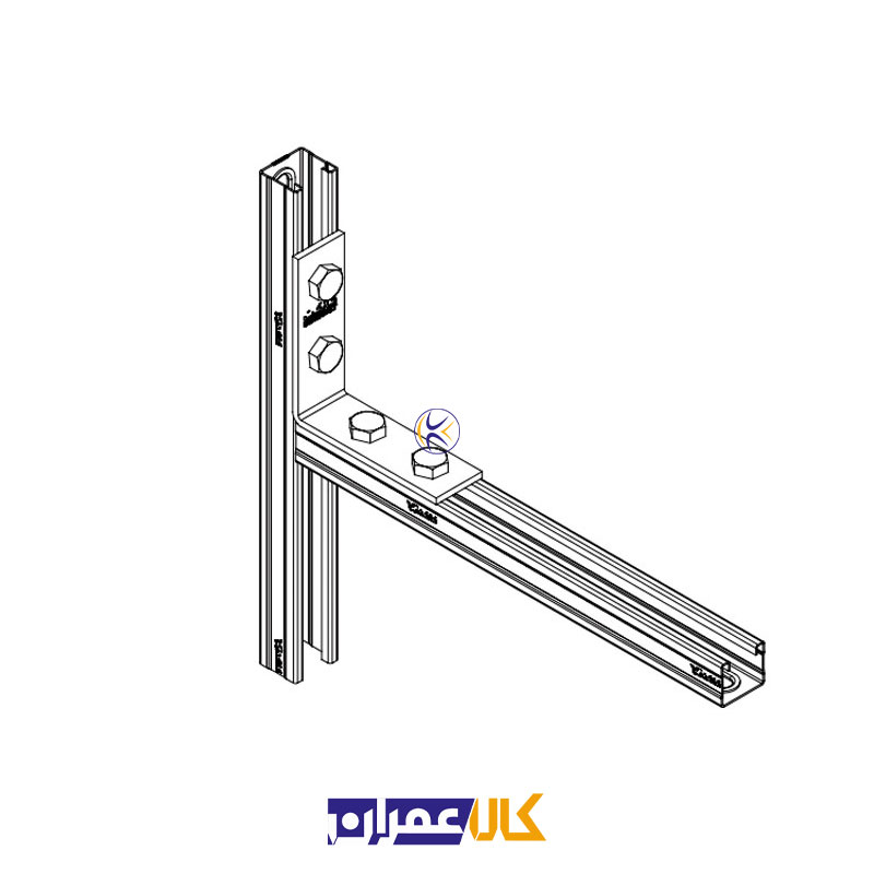 اتصال گوشه ساده چهار سوراخ CL-AF