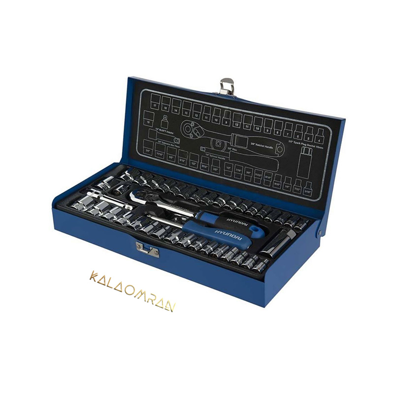 مجموعه 40 عددی سری و آچار بکس هیوندای مدل SS-3840