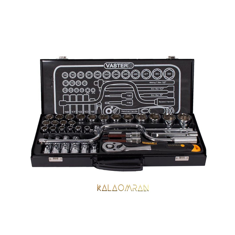 جعبه بکس 35 عددی واستر درایو 1/2 اینچ